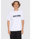 Line Stepper Tee -WorshipPH26-108A-White-S