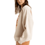 Lineup Oversized Crew - RoxyERJFT04865 - TEC0 - Parchment - L