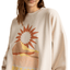 Lineup Oversized Crew - RoxyERJFT04865 - TEC0 - Parchment - L