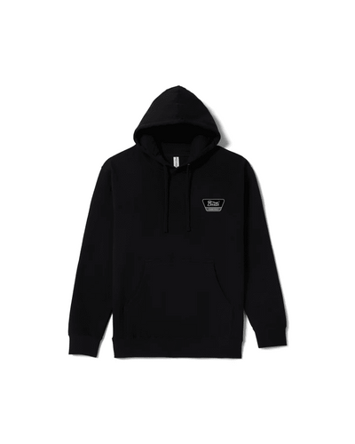 LINWOOD HOOD - Brixton22337-BLACK/OFF WHITE-S