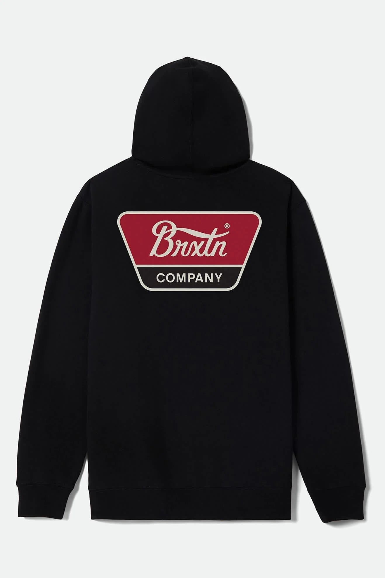 LINWOOD HOOD - Brixton22074-BLACK/ADRENALINE RUSH/OFF WHIT-M