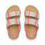LITTLE CUSHION VISTA PINK MULTI RAFFIA -ReefCK0015-6