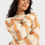 Little Dume Stripe - RoxyERJSW03664 - TEC3 - Parchment Lucie Stripe - L