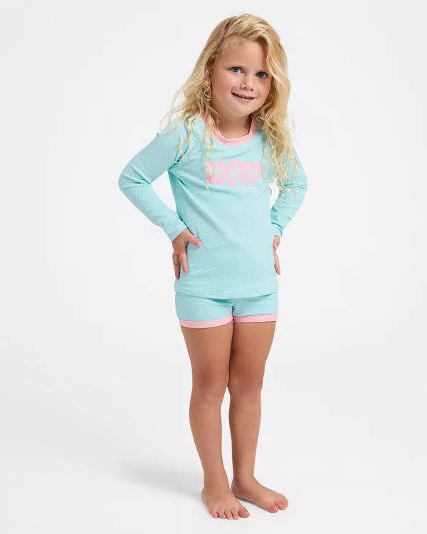 LITTLE LILLIES SUNSHIRT SET -BillabongUBOWR03014-PLUME BLUE-0