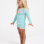 LITTLE LILLIES SUNSHIRT SET -BillabongUBOWR03014-PLUME BLUE-0