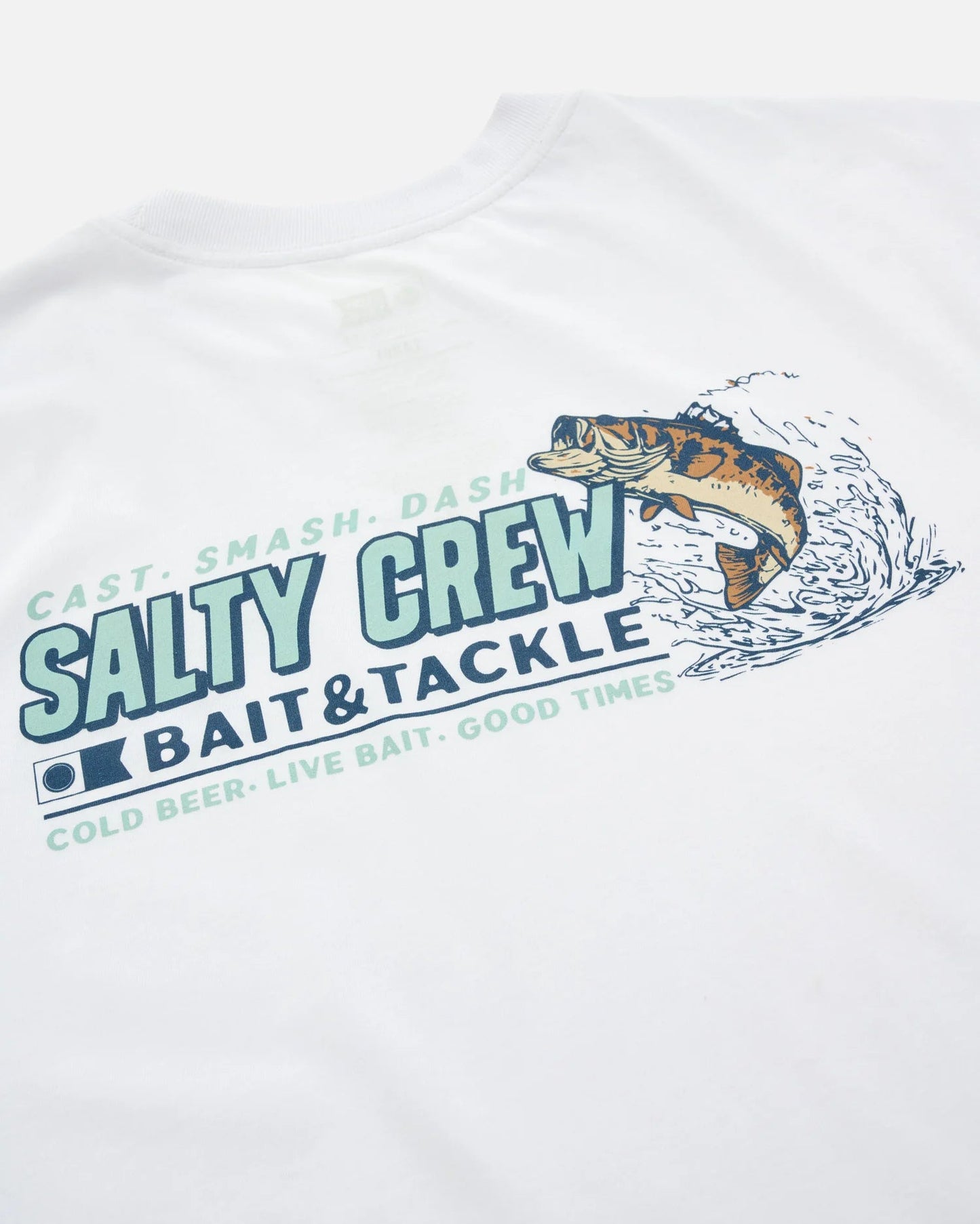 LIVE BAIT PREMIUM SS TEE - Salty Crew20035965A-WHITE-S
