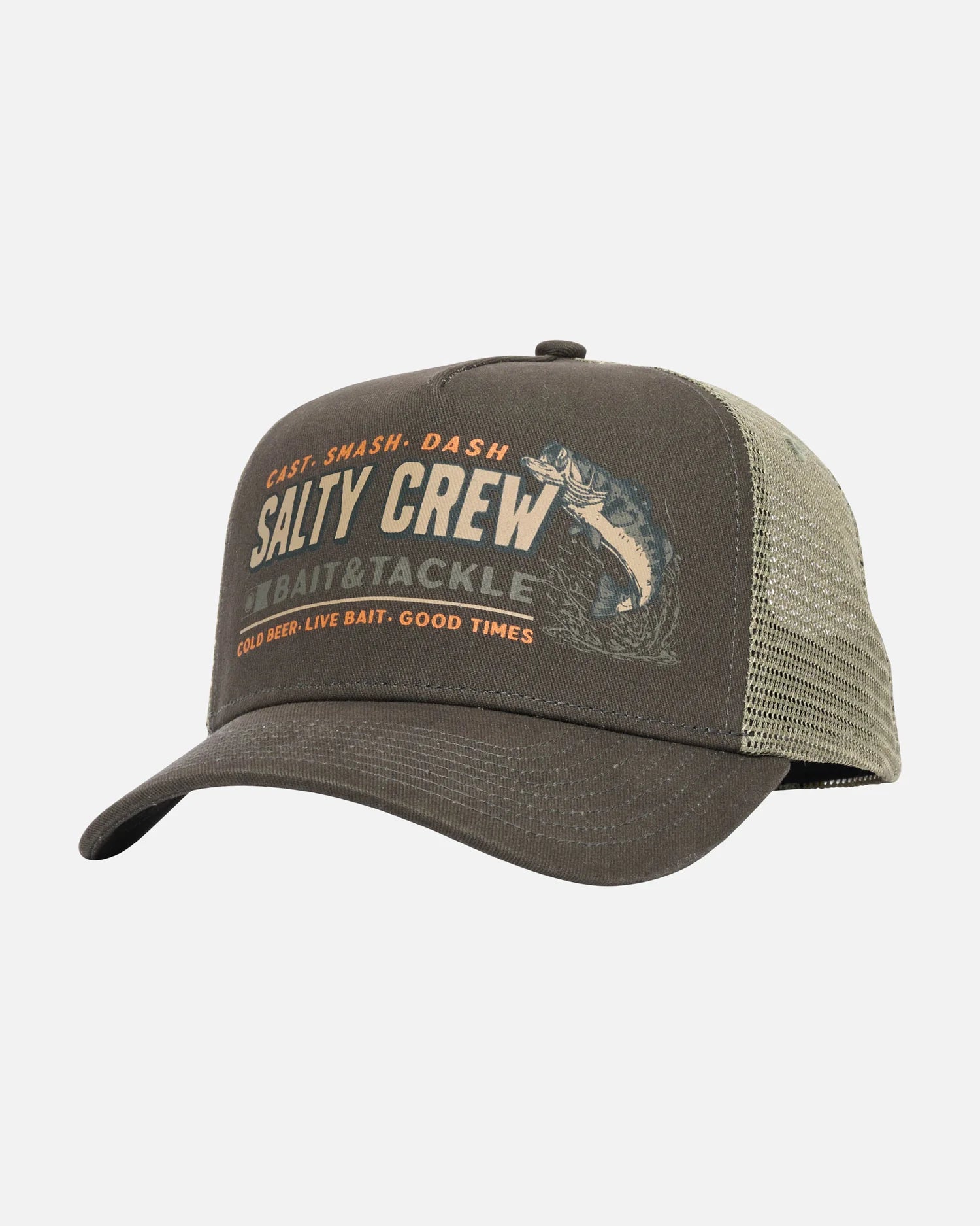LIVE BAIT RETRO TRUCKER - Salty Crew35035743A-COAL-OSFA