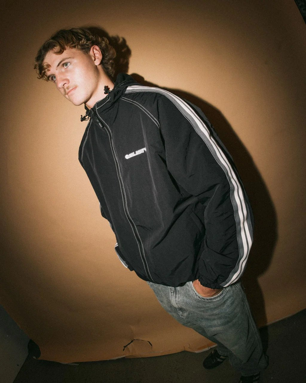 LOCK OUT HOODED JACKET - RustyJKM0573-BLACK-XS