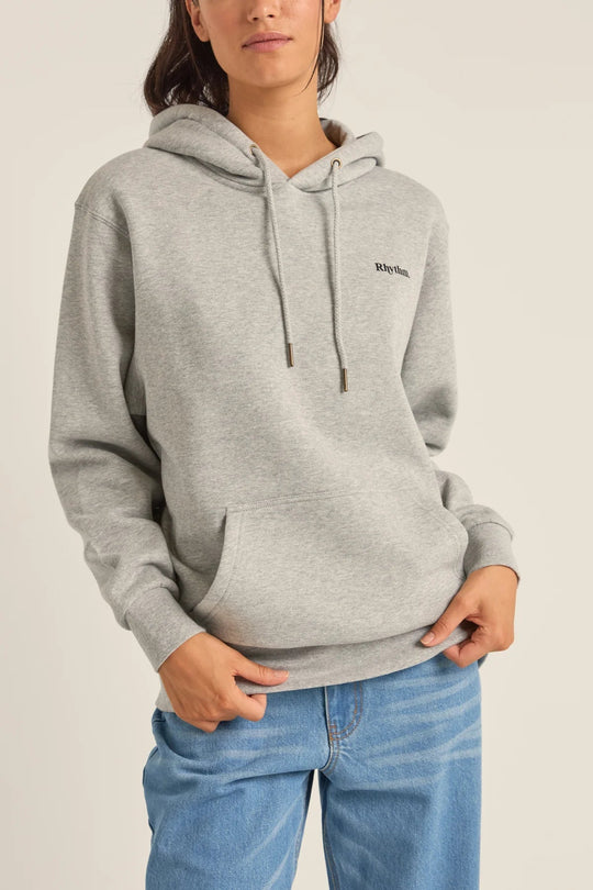 LOGO BOYFRIEND FLEECE HOOD