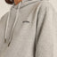 LOGO BOYFRIEND FLEECE HOOD - RhythmPP1024W-FL02-GREY HEATHER-8