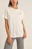 LOGO BOYFRIEND T - SHIRT - RhythmPP1024W - PT02 - WHITE - 6