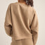 LOGO CREW NECK FLEECE - RhythmCD0425W - FL01 - TAUPE - 8