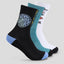 LOGO CREW SOCK 3 - PK - BOY - Rip Curl008BSO - BLACK/WHITE