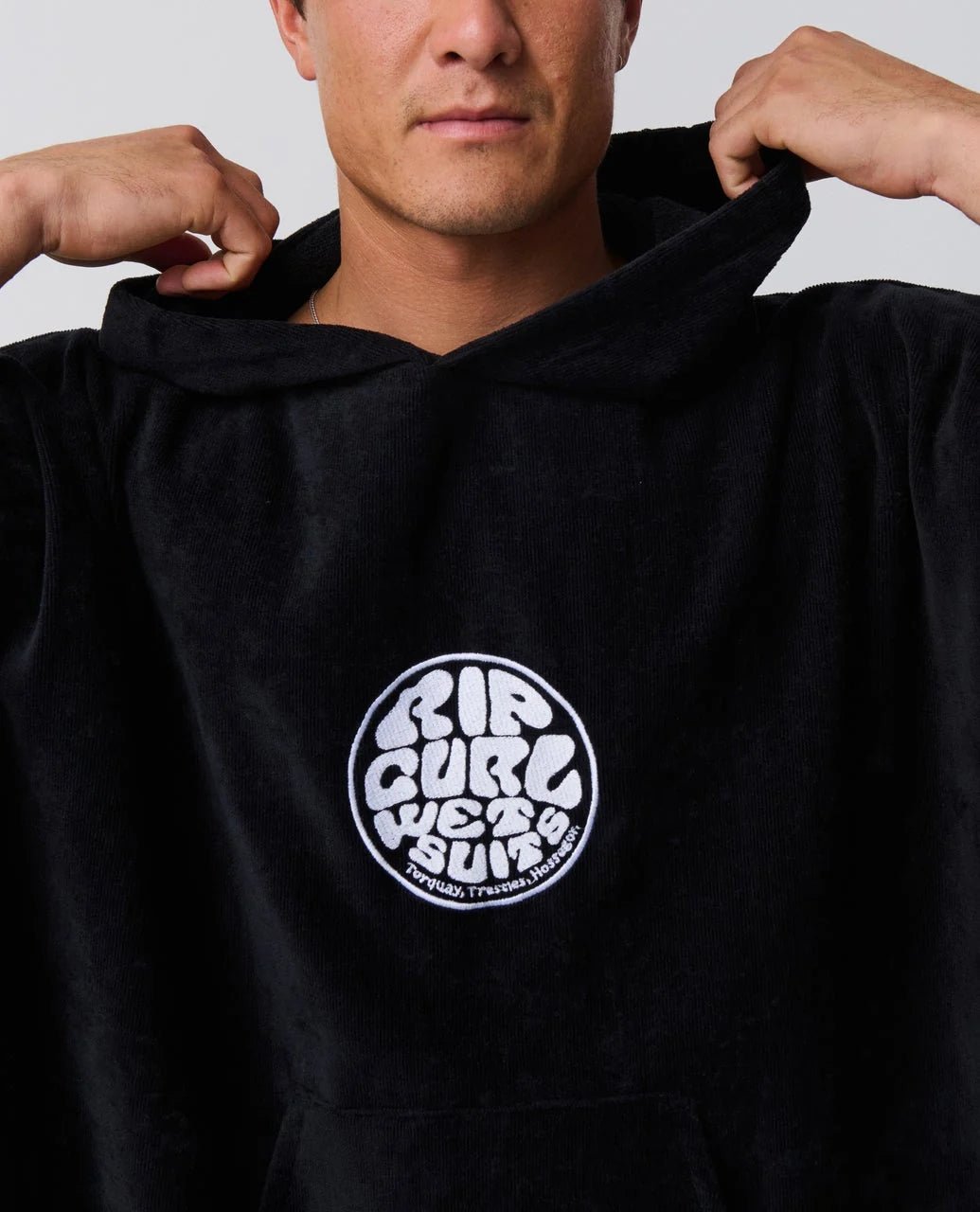 Logo Hooded Towel -Rip Curl00GMTO-BLACK