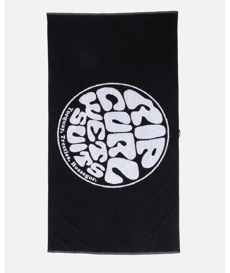 LOGOS TOWEL - Rip Curl01BMTO-BLACK-1SZ