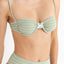 LOLA CHECK BALCONETTE TOP - Rhythm0725SW - BT19 - GREEN - 6
