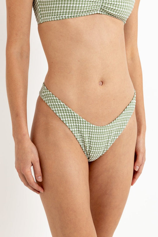 LOLA CHECK HI CUT PANT