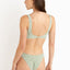 LOLA CHECK HI CUT PANT - Rhythm0725SW - BB21 - GREEN - 6