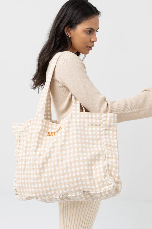 Lola Check Tote Bag - Rhythm210000170883