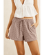 LONDON CHECK BEACH SHORT -Rhythm0726W-OS04-CHOCOLATE-6