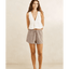 LONDON CHECK BEACH SHORT -Rhythm0726W-OS04-CHOCOLATE-6