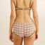 LONDON CHECK BOYLEG PANT -Rhythm0726SW-BB31-CHOCOLATE-6