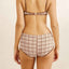 LONDON CHECK CROP TOP -Rhythm0726SW-BT28-CHOCOLATE-6