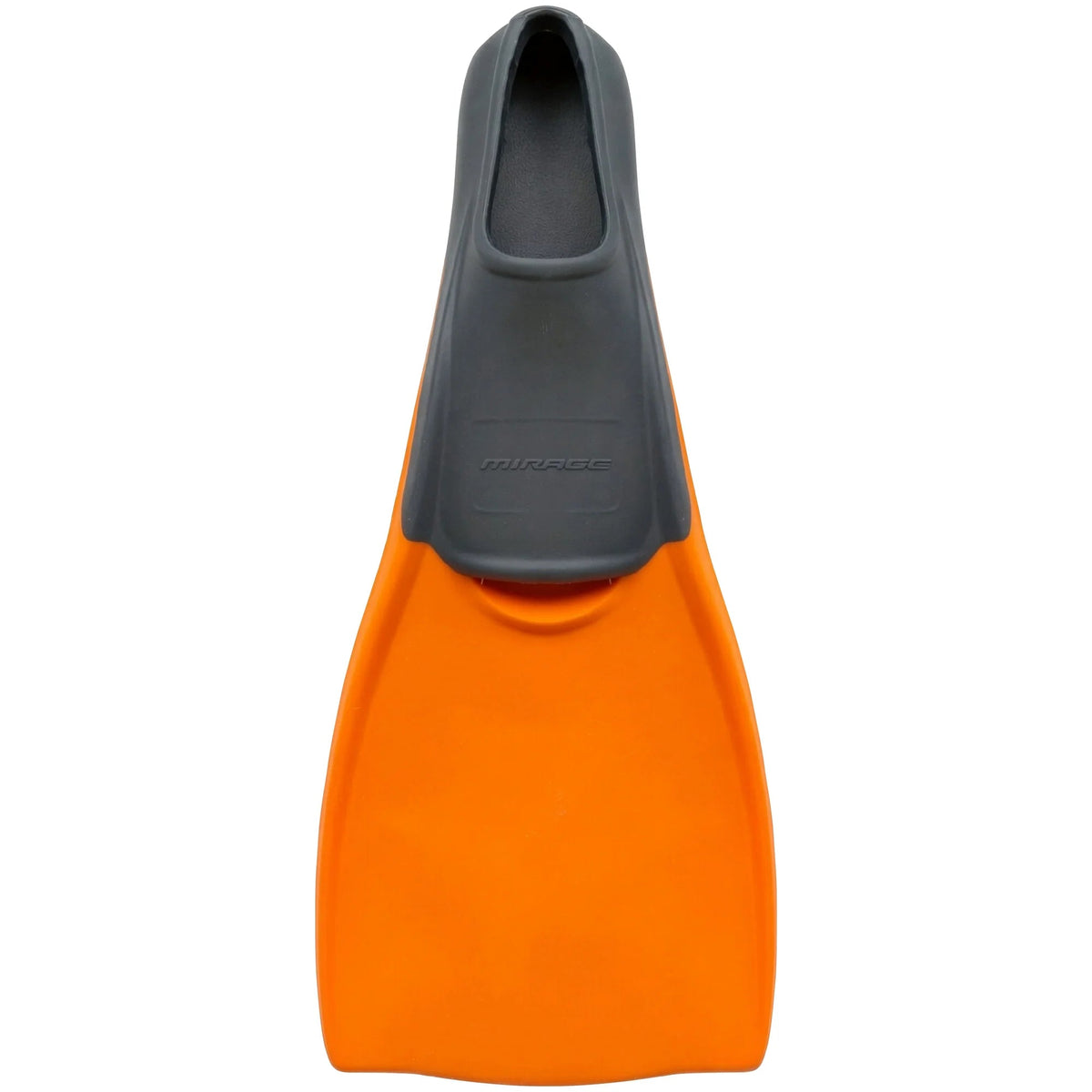 LONG BLADE RUBBER FINS -MirageF015-ORANGE-S