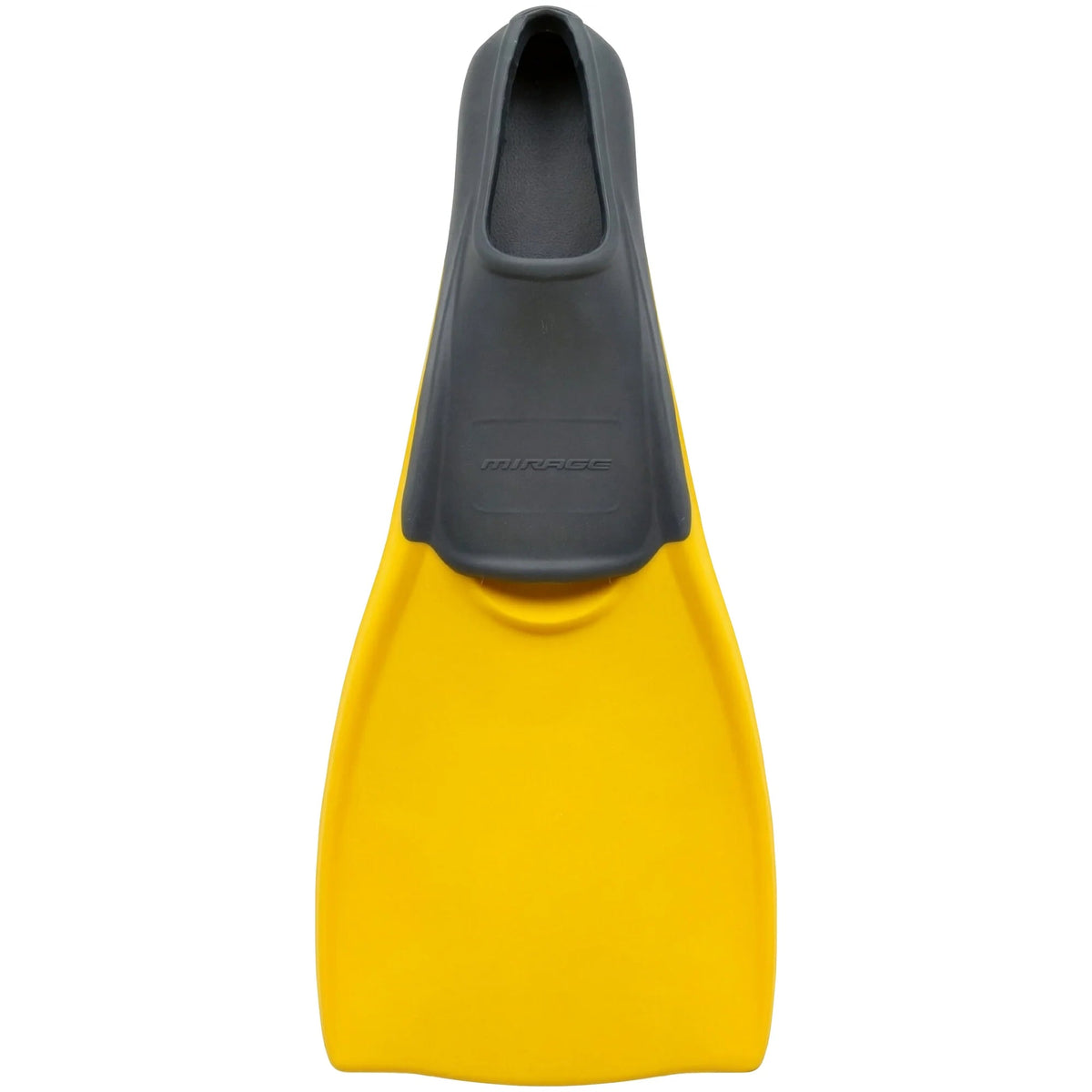 LONG BLADE RUBBER FINS -MirageF015-YELLOW-XL