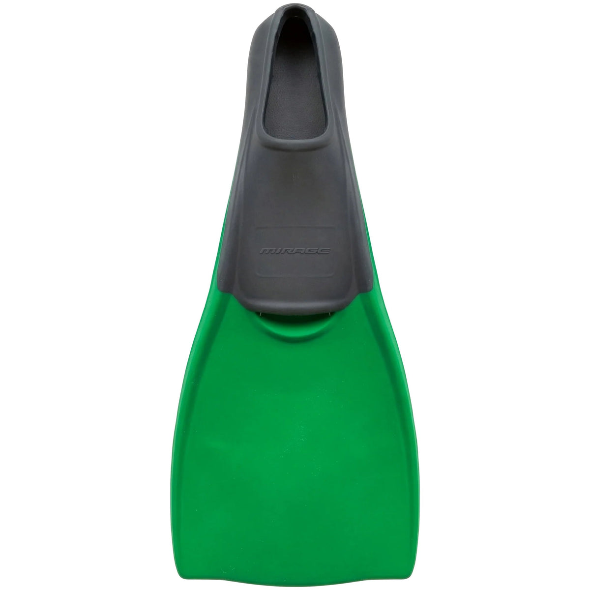 LONG BLADE RUBBER FINS -MirageF015-GREEN-MED