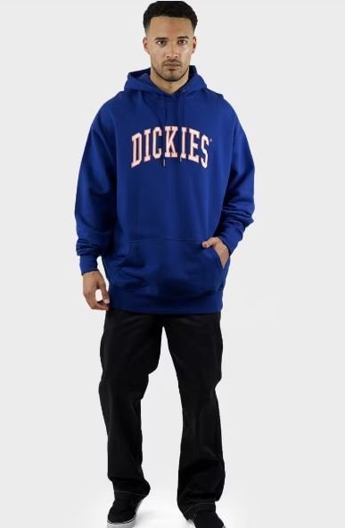 Longview Stadium Oversized Box Fit Hoody - DickiesDM124 - HO02 - Royal Blue - 2XL