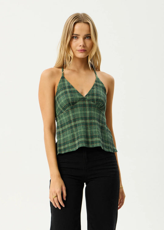 Lonnie Strappy - Seersucker Top