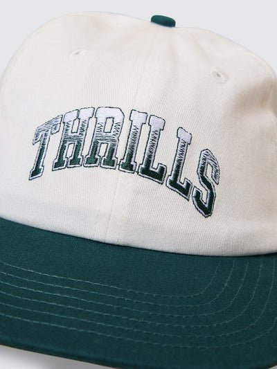 Los Stingers 6 Panel Cap - Natural - Botanical Garden - ThrillsTH25 - 513A - Natural - Botanical Garden - One Size