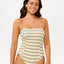 Lottie Check Good One Piece - Rip Curl0JZWSW - 1150 - Blue/Tangerine - L