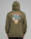 LOVING EVERY BBQ | HOODED PULLOVER - The Mad HueysH226M08006-OLIVE-S