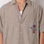 Low Goes Short Sleeve Shirt - WorshipPR25-202C-Brown-S