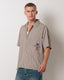 Low Goes Short Sleeve Shirt - WorshipPR25-202C-Brown-S