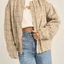 Luca Oversized Check Bomber Jacket - Rhythm0125W - JK03 - BLU - Blue - 10