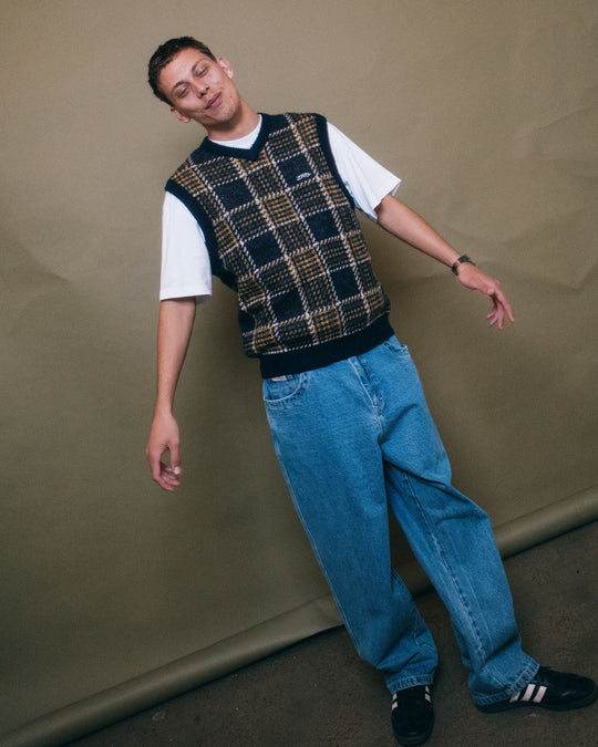 Lucifer Loose Jean - Middy Blue