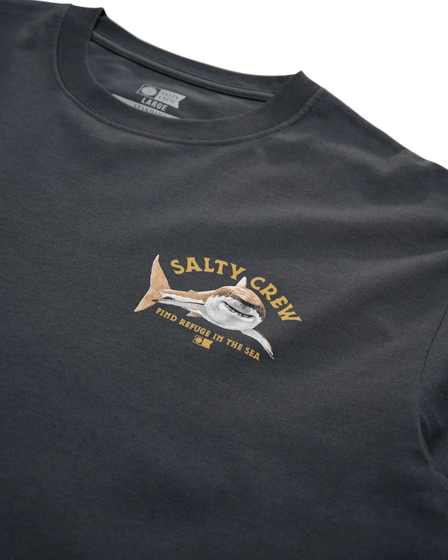 LURKING CLASSIC SS TEE - Salty CrewSCM55103-COAL-XXXL