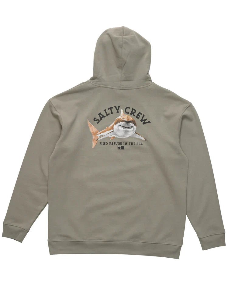 Lurking Fleece Hood - Salty CrewSCM540203 - Kelp Grn - Kelp Green - L