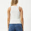 Lydia Ribbed Singlet - AfendsW230087 - WHT - White - L