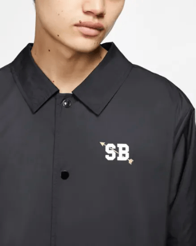 M NK SB Sheild Jacket - NikeSBCI2612-010-Black-M