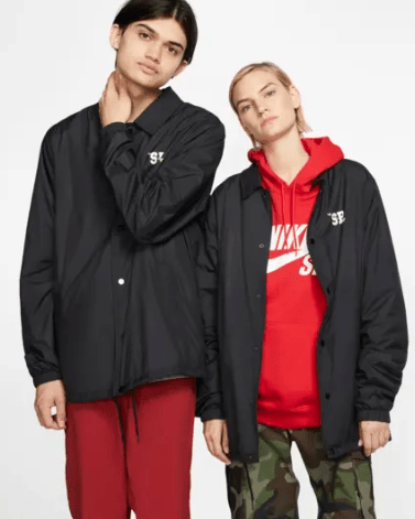 M NK SB Sheild Jacket - NikeSBCI2612-010-Black-M