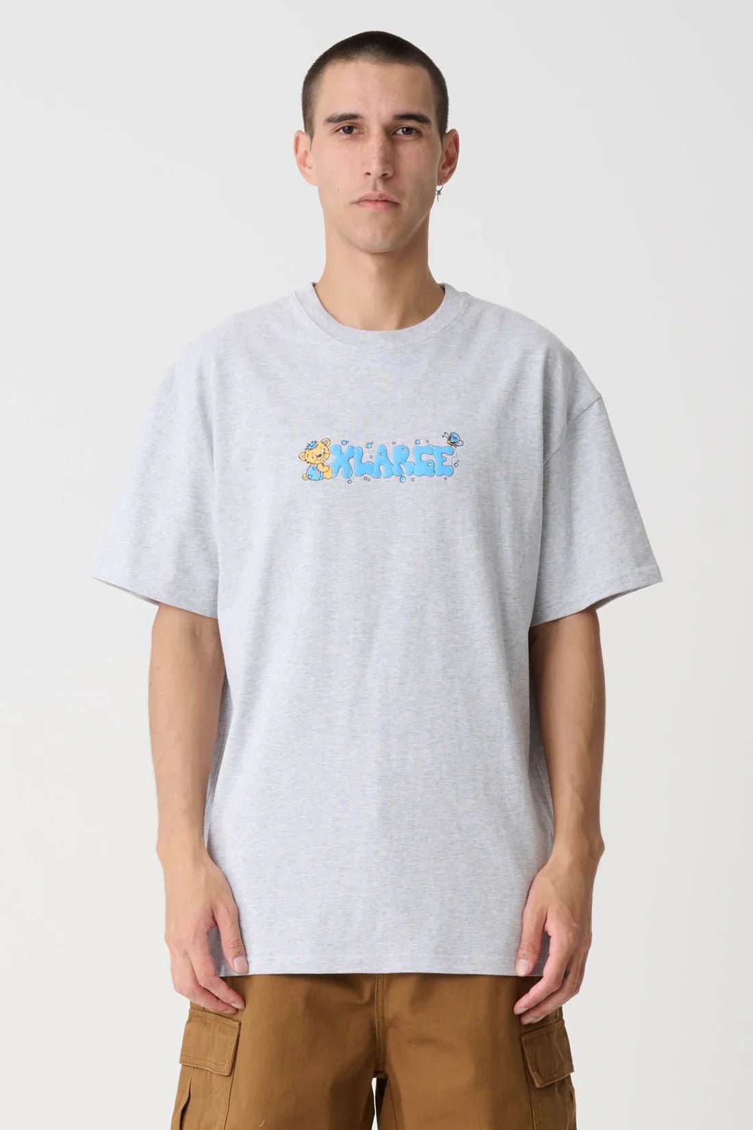 Mad Bear SS Tee - XlargeXL024S2002 - Ash Heather - L