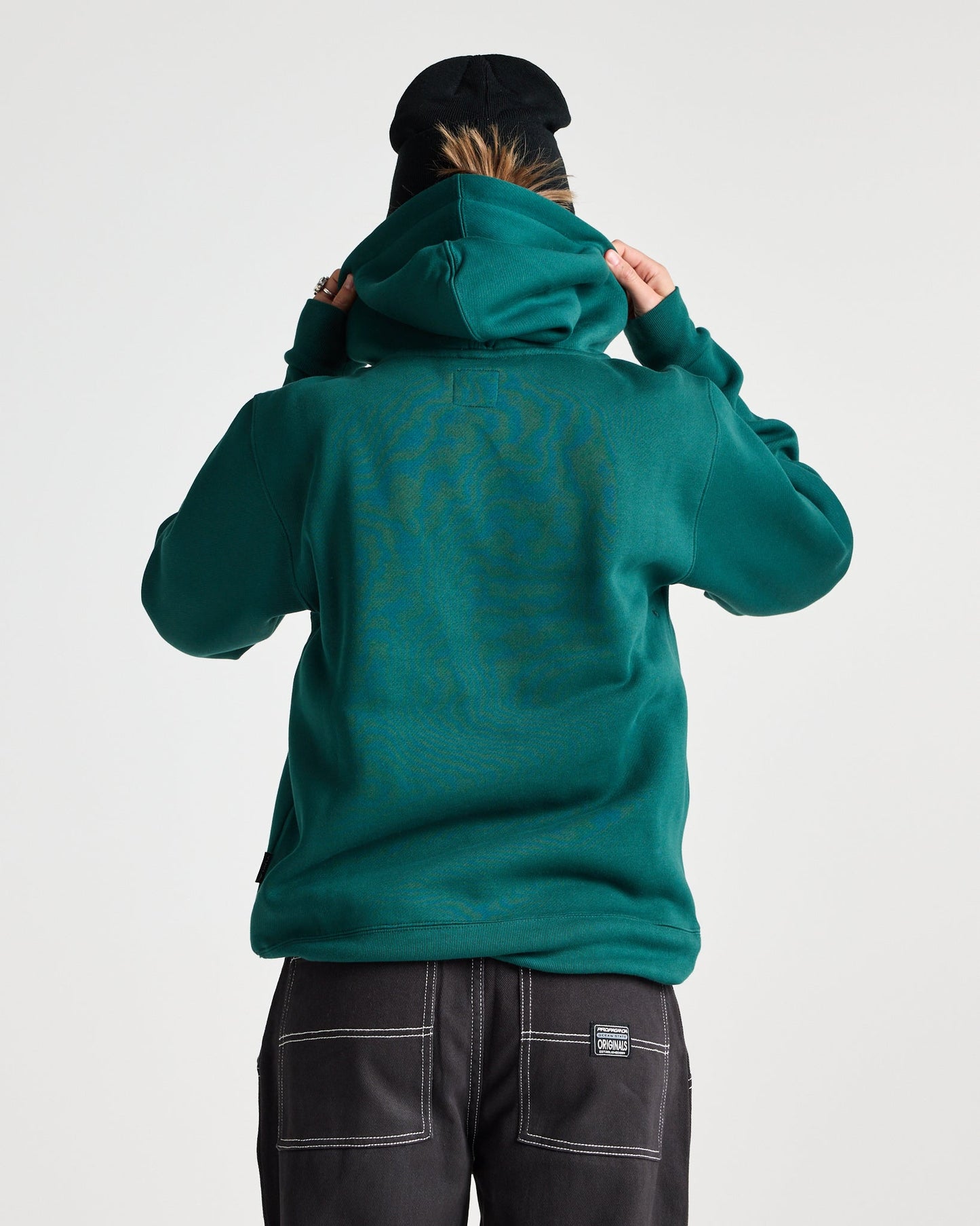 Maintenance Dept Hoodie - Yuki ThreadsW26MDHRNG-Rain Forest-Medium