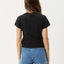 Maisie - Baby Tee - AfendsW253003 - STK - STONE BLACK - XS