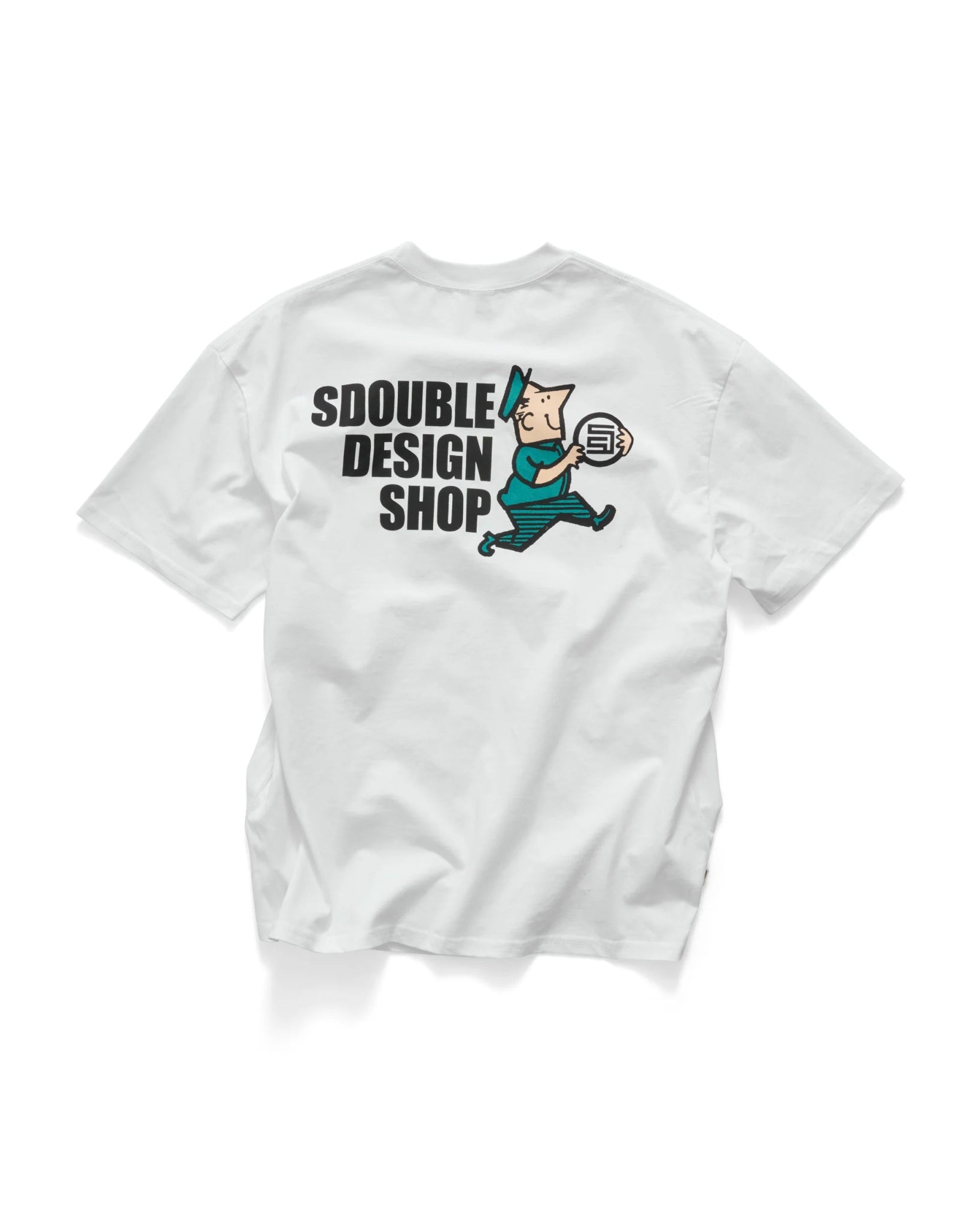 MAN WITH DOT SS TEE - S DoubleSD025S1009 - WHITE - XXS