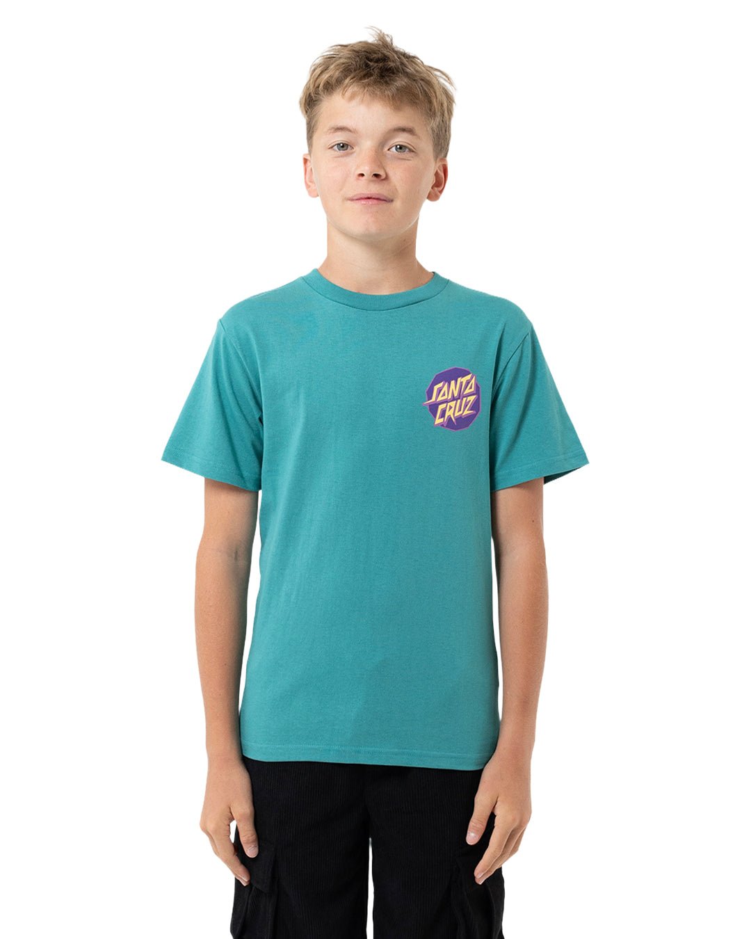 MEEK SCRATCHED SLASHER TEE -Santa CruzSB225-SS04-TEAL-8
