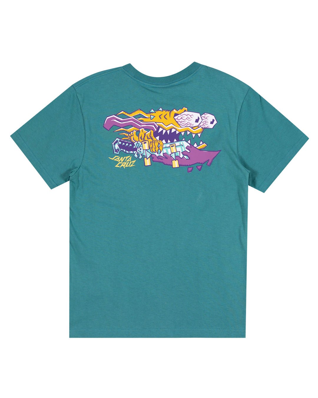 MEEK SCRATCHED SLASHER TEE -Santa CruzSB225-SS04-TEAL-8